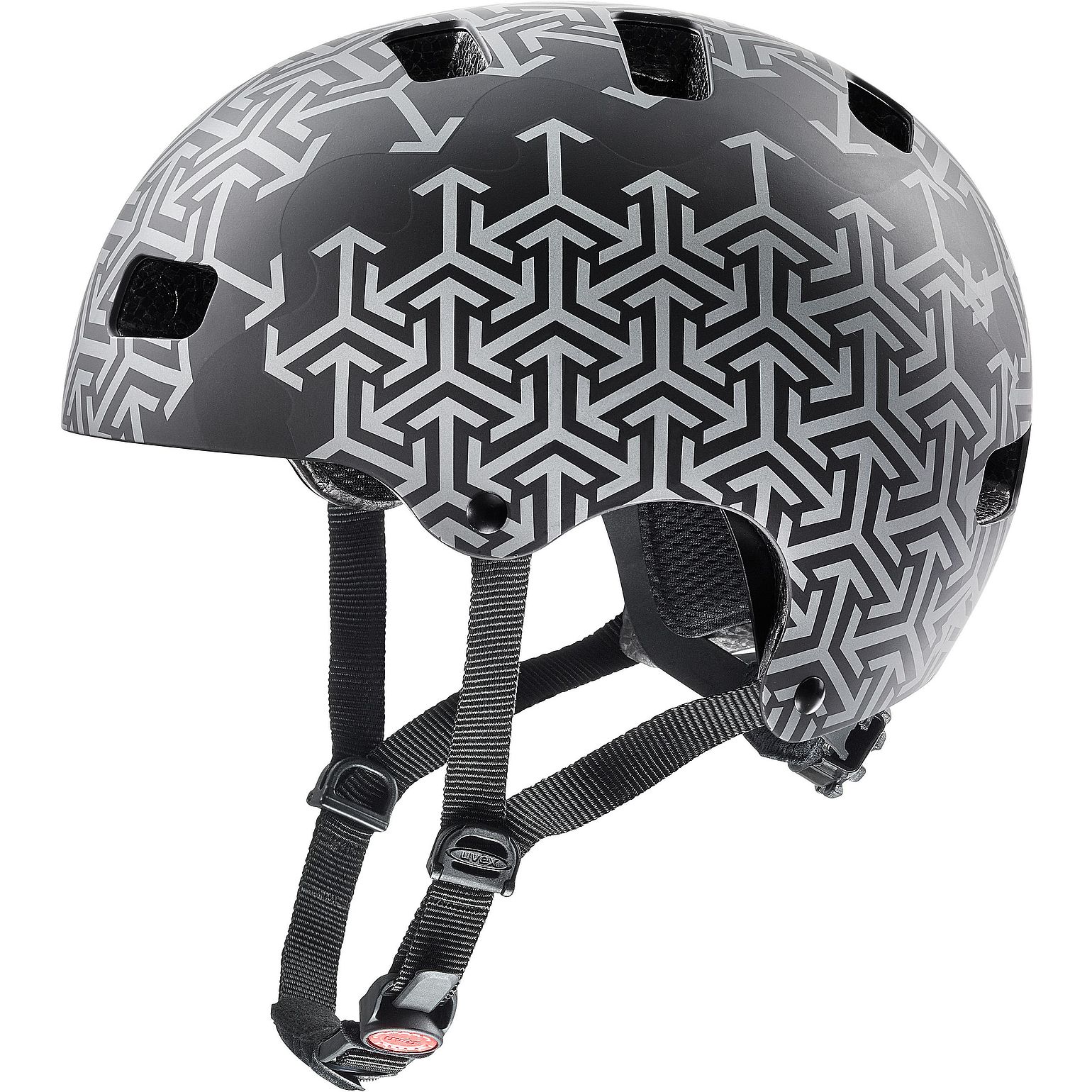 Uvex Kid 3 Cc - Casco Bici Bambini Hardshell - Regolazione IAS, Chiusura Monomatic, 10 Aperture Di Ventilazione - Taglie 51-55 E 55-58 Cm